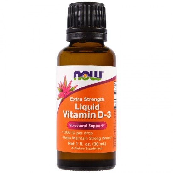 Now Foods Vitamin D3 Liquid 1000iu per Drop, Βιταμίνη D3 σε Σταγόνες 30ml Now Foods Vitamin D3 Liquid 1000iu per Drop, Βιταμίνη D3 σε Σταγόνες 30ml