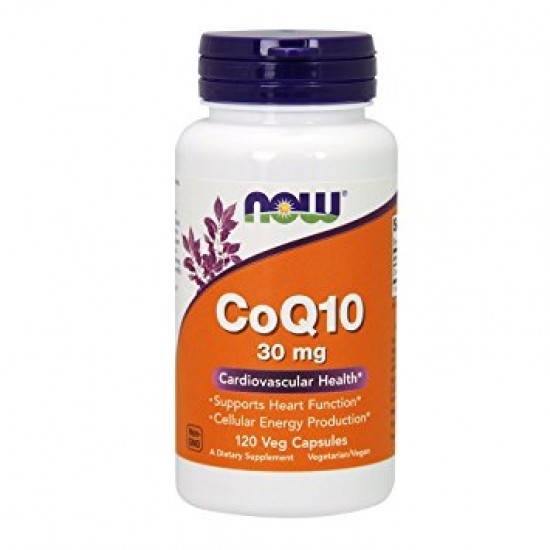 Now Foods CoQ10 30mg, Συμπλήρωμα Διατροφής Για Υγιές Καρδιαγγειακό & Ανοσοποιητικό Σύστημα 120 Φυτικές Κάψουλες Now Foods CoQ10 30mg, Συμπλήρωμα Διατροφής Για Υγιές Καρδιαγγειακό & Ανοσοποιητικό Σύστημα 120 Φυτικές Κάψουλες