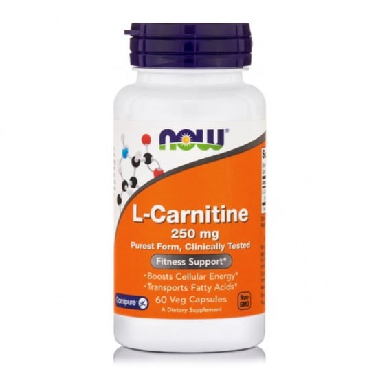 Now Foods L-Carnitine 250mg 60vcaps