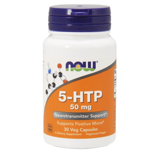 Now Foods 5-HTP 50mg, Συμπλήρωμα Διατροφής 30 Κάψουλες Now Foods 5-HTP 50mg, Συμπλήρωμα Διατροφής 30 Κάψουλες
