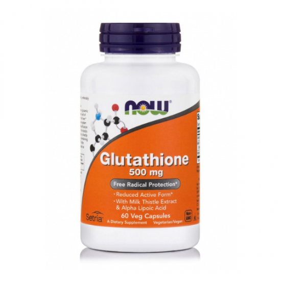 Now Foods L-Glutathione 500mg 60 Veg.Caps Now Foods L-Glutathione 500mg 60 Veg.Caps