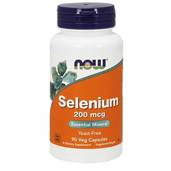 Now Foods Selenium 200 mcg (90 veggie caps)