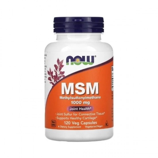 Now Foods MSM 1000mg Υγιείς Αρθρώσεις 120 Veg Caps Now Foods MSM 1000mg Υγιείς Αρθρώσεις 120 Veg Caps