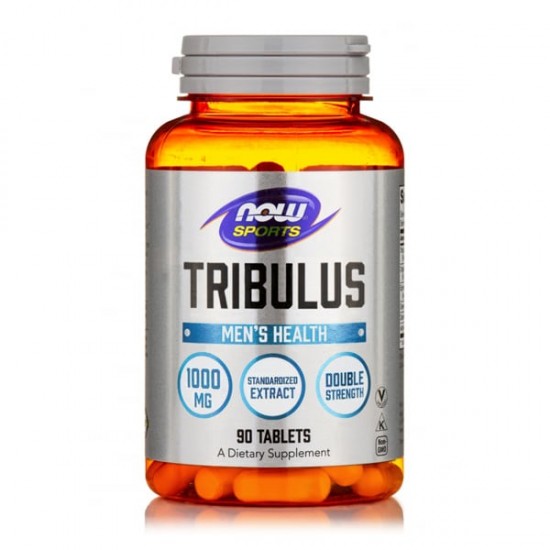 Now Foods Tribulus 1000mg, Συμπλήρωμα Διατροφής 90 Φυτικές Ταμπλέτες