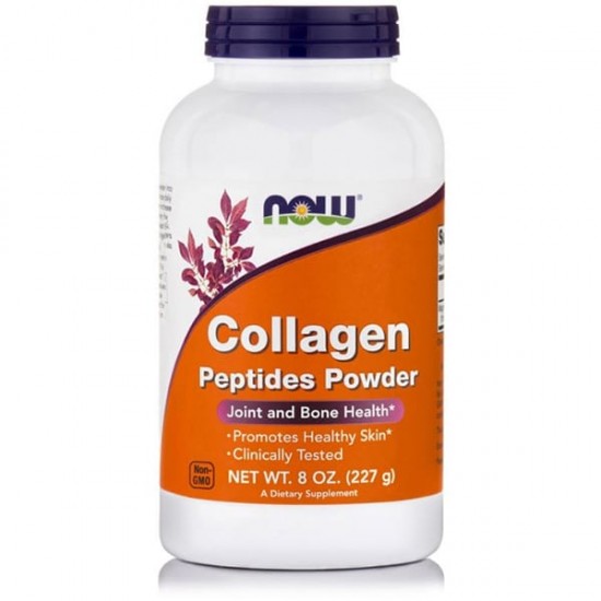 Now Foods Collagen Peptides Powder Συμπλήρωμα Διατροφής Κολλαγόνου σε Σκόνη 227gr