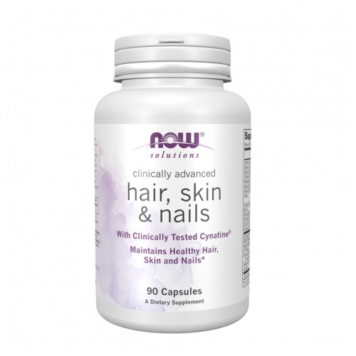 Now Foods Hair Skin & Nails, Συμπλήρωμα Διατροφής Φόρμουλα για Μαλλιά, Νύχια και Δέρμα 90 Κάψουλες