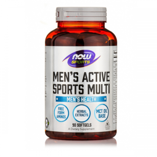 Now Foods Men's Extreme Sports Multi, Συμπλήρωμα Διατροφής 90 Μαλακές Κάψουλες