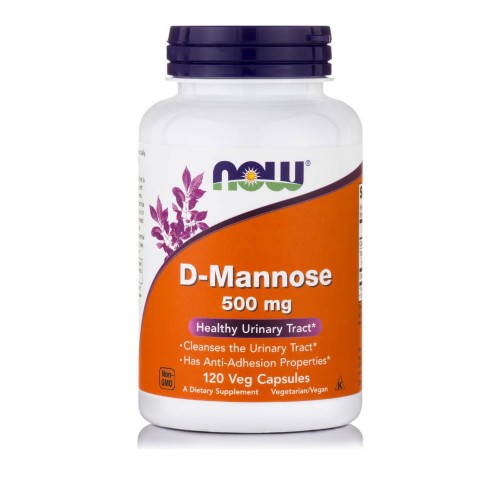 Now Foods D-Mannose 500mg, Συμπλήρωμα Διατροφής 120 Κάψουλες Now Foods D-Mannose 500mg, Συμπλήρωμα Διατροφής 120 Κάψουλες