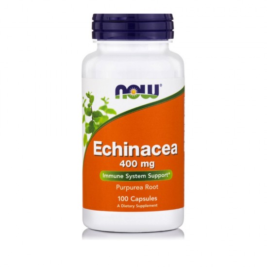 Now Foods Echinacea 400mg 100 Veg Capsules