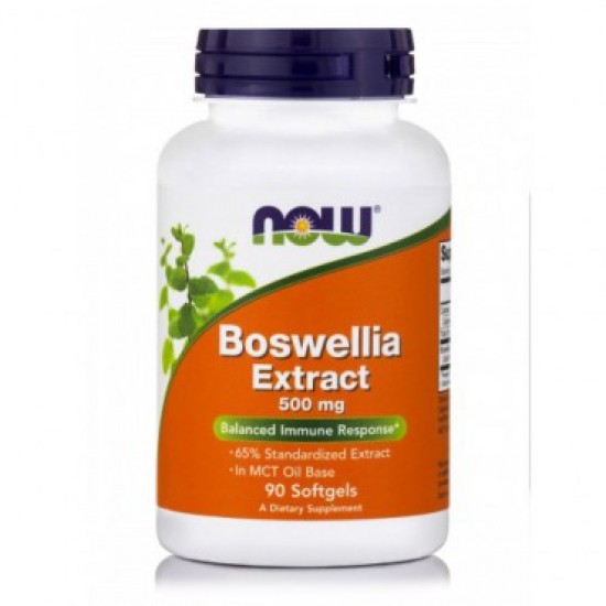 Now Foods Boswellia Extract 500mg, Συμπλήρωμα Διατροφής για το Ανοσοποιητικό Σύστημα 90 Μαλακές Κάψουλες Now Foods Boswellia Extract 500mg, Συμπλήρωμα Διατροφής για το Ανοσοποιητικό Σύστημα 90 Μαλακές Κάψουλες