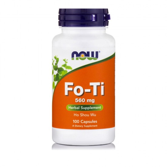Now Foods Fo-Ti 560mg, Συμπλήρωμα Διατροφής 100 Κάψουλες