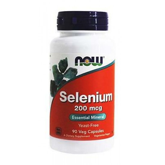 Now Foods Selenium 200 mcg (90 veggie caps)