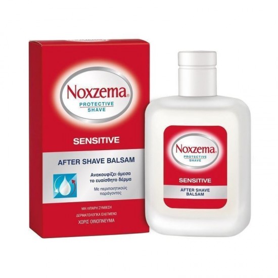 Noxzema Protective Shave Sensitive After Shave Balsam, Ανακουφίζει Άμεσα το Ευαίσθητο Δέρμα 100ml