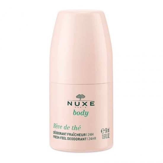 Nuxe Reve de The Body Fresh-Feel Deodorant, Αποσμητικό Roll-On 24h 50ml