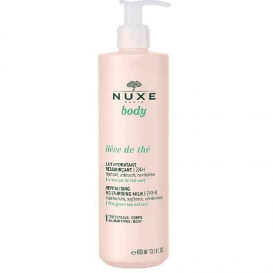 Nuxe Reve de The Body Lait Hydratant 24h, Ενυδατικό Γαλάκτωμα Σώματος 400ml