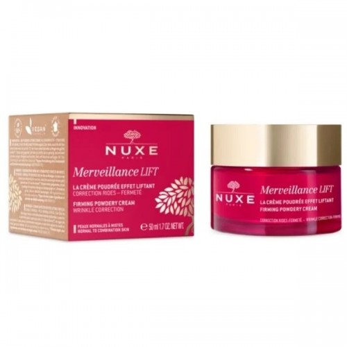 Nuxe Merveillance Lift Firming Powdery Cream , Συσφικτική Κρέμα & Διόρθωση Ρυτίδων, Κανονικές-Μικτές Επιδερμίδες 50ml
