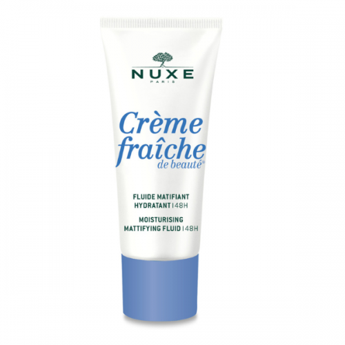 Nuxe Creme Fraiche de Beaute Moisturising Mattifying Fluid 48ωρη Κρέμα Προσώπου Ελαφριάς Υφής με Ματ Αποτελέσματα 50ml