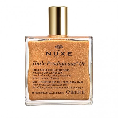 Nuxe Huile Prodigieuse Or, Ιριδίζον Πολυχρηστικό Ξηρό Λάδι 50ml Nuxe Huile Prodigieuse Or, Ιριδίζον Πολυχρηστικό Ξηρό Λάδι 50ml