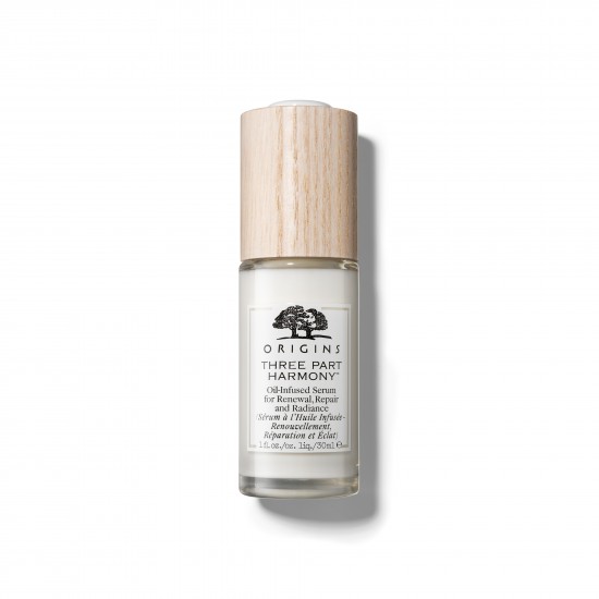 Origins Three Part Harmony Oil-Infused Serum, Ορός με Έλαια για Ανανέωση, Επιδιόρθωση & Λάμψη 30ml