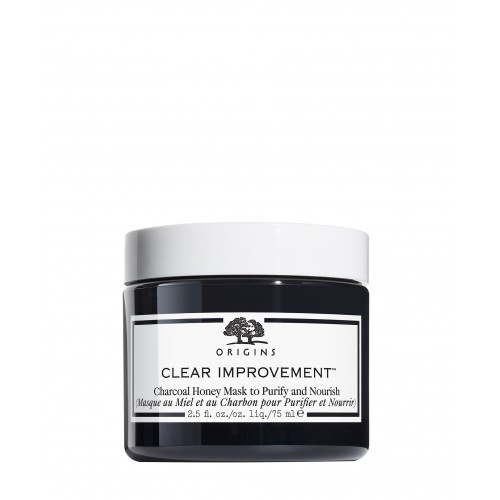 Origins Clear Improvement Charcoal Honey Mask to Purify and Nourish, Μάσκα με Μέλι και Άνθρακα για Καθαρισμό & Θρέψη 75ml