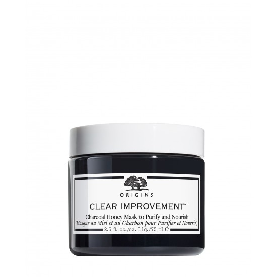 Origins Clear Improvement Charcoal Honey Mask to Purify and Nourish, Μάσκα με Μέλι και Άνθρακα για Καθαρισμό & Θρέψη 75ml