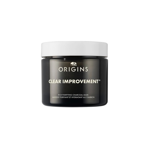 Origins Clear Improvement Rich Purifying Charcoal Mask Ενυδατική Κρέμα Καθαρισμού Πόρων Με Κάρβουνο 75ml