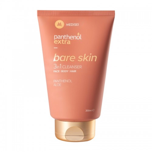 Medisei Panthenol Extra Bare Skin 3in1 Cleanser, Καθαριστικό για Πρόσωπο, Σώμα & Μαλλιά 200ml Medisei Panthenol Extra Bare Skin 3in1 Cleanser, Καθαριστικό για Πρόσωπο, Σώμα & Μαλλιά 200ml