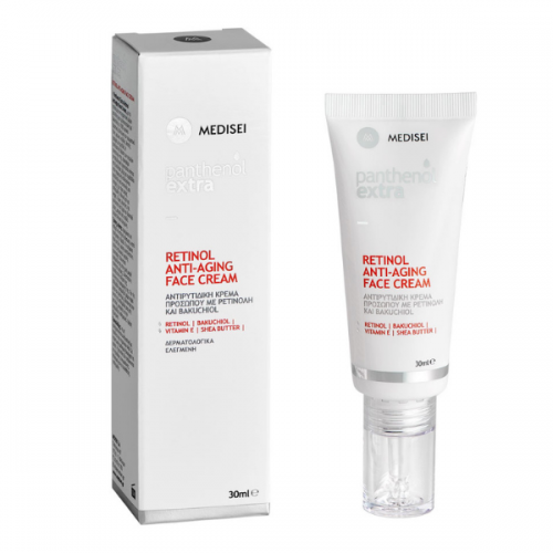 Panthenol Extra Retinol Anti-Aging Face Cream, Αντιρυτιδική Κρέμα Προσώπου με Ρετινόλη 30ml