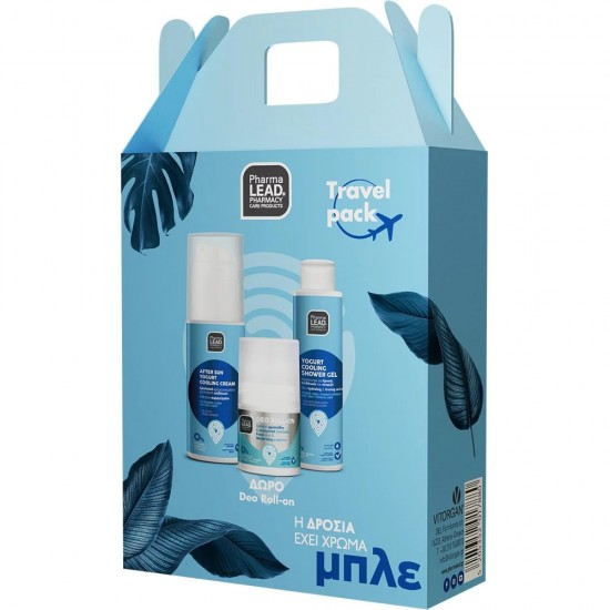 Pharmalead Promo Yogurt Cooling Shower Gel, Αφρόλουτρο 100ml & After Sun Yogurt Cooling Cream 100ml & Deo Roll-on Αποσμητικό 50ml