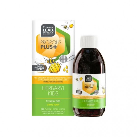 Pharmalead Propolis Plus+ Herbaryl Kids Παιδικό Σιρόπι με Γεύση Κεράσι 100ml Pharmalead Propolis Plus+ Herbaryl Kids Παιδικό Σιρόπι με Γεύση Κεράσι 100ml