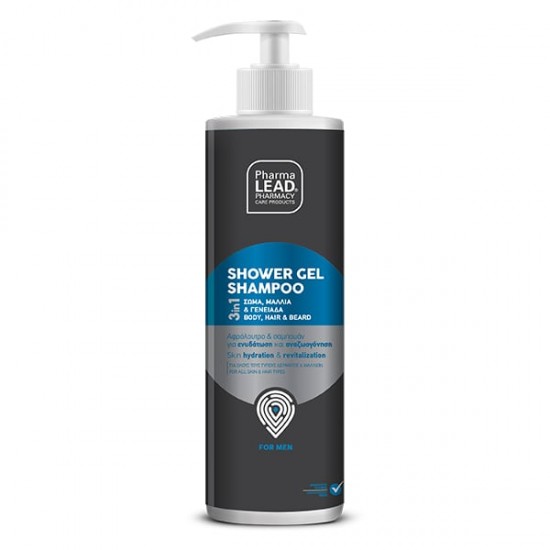 Pharmalead Shower Gel Shampoo For Men 3in1 Αφρόλουτρο & Σαμπουάν 500ml Pharmalead Shower Gel Shampoo For Men 3in1 Αφρόλουτρο & Σαμπουάν 500ml