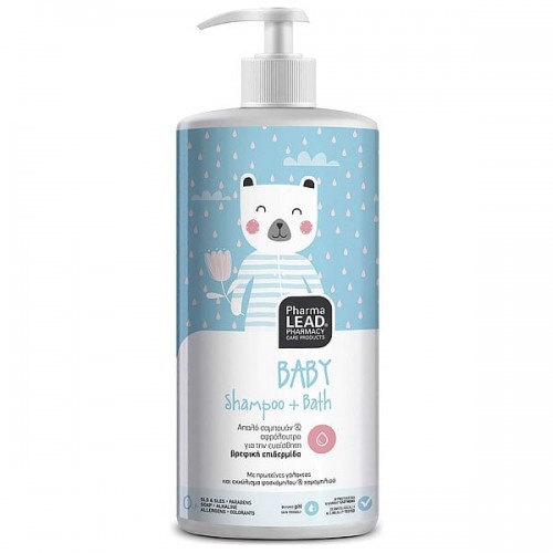 Pharmalead Baby Shampoo & Bath Βρεφικό Σαμπουάν & Αφρόλουτρο για την Ευαίσθητη Επιδερμίδα 1lt Pharmalead Baby Shampoo & Bath Βρεφικό Σαμπουάν & Αφρόλουτρο για την Ευαίσθητη Επιδερμίδα 1lt