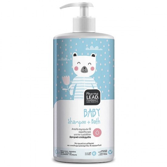 Pharmalead Baby Shampoo & Bath Βρεφικό Σαμπουάν & Αφρόλουτρο για την Ευαίσθητη Επιδερμίδα 1lt Pharmalead Baby Shampoo & Bath Βρεφικό Σαμπουάν & Αφρόλουτρο για την Ευαίσθητη Επιδερμίδα 1lt