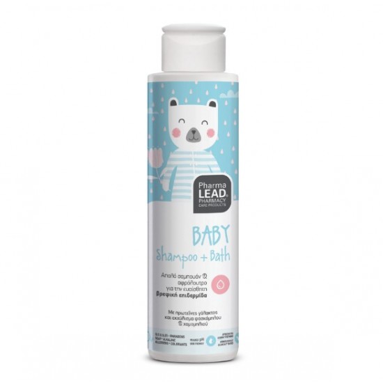 Pharmalead Baby Shampoo & Bath Βρεφικό Σαμπουάν & Αφρόλουτρο για την Ευαίσθητη Επιδερμίδα 100ml Pharmalead Baby Shampoo & Bath Βρεφικό Σαμπουάν & Αφρόλουτρο για την Ευαίσθητη Επιδερμίδα 100ml