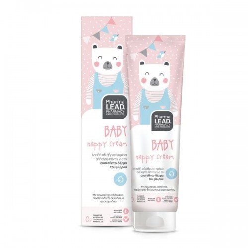 Pharmalead Baby Nappy Cream Απαλή Βρεφική Αδιάβροχη Κρέμα Αλλαγής Πάνας 150ml