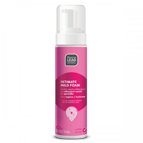 Pharmalead Intimate Mild Foam Αφρός Καθαρισμού για την Ευαίσθητη Περιοχή με Μενθόλη & Εκχύλισμα Χαμομηλιού 200ml Pharmalead Intimate Mild Foam Αφρός Καθαρισμού για την Ευαίσθητη Περιοχή με Μενθόλη & Εκχύλισμα Χαμομηλιού 200ml