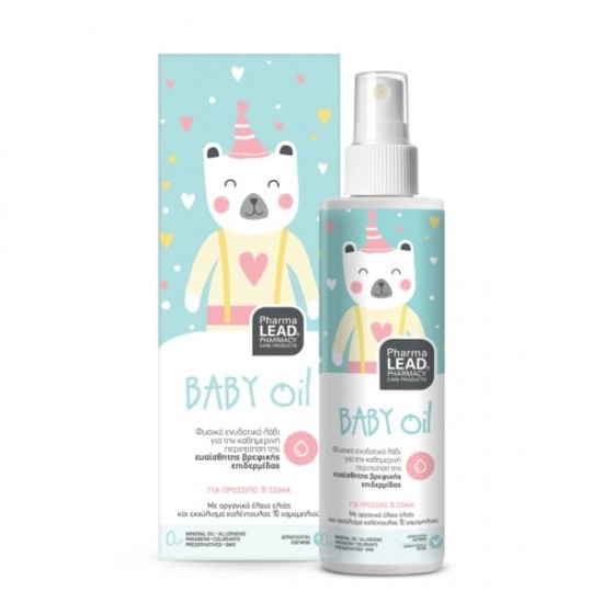 Pharmalead Baby Oil Φυσικό Ενυδατικό Λάδι για την Ευαίσθητη Βρεφική Επιδερμίδα 125ml Pharmalead Baby Oil Φυσικό Ενυδατικό Λάδι για την Ευαίσθητη Βρεφική Επιδερμίδα 125ml