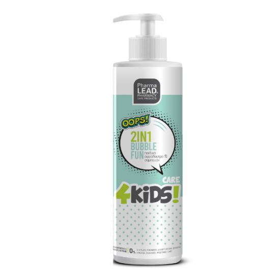 Pharmalead 4Kids Bubble Fun 2 σε 1 Παιδικό Αφρόλουτρο & Σαμπουάν 500ml Pharmalead 4Kids Bubble Fun 2 σε 1 Παιδικό Αφρόλουτρο & Σαμπουάν 500ml