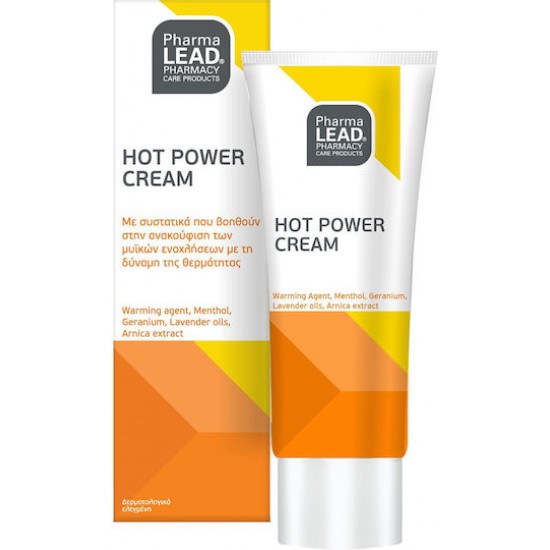Pharmalead Hot Power Cream Θερμαντική Κρέμα Ανακούφισης Μυϊκών Πόνων 100ml