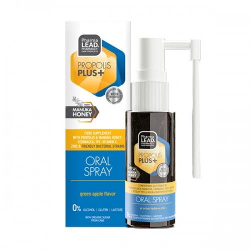 Pharmalead Propolis Plus+ Oral Spray Σπρέι για τον Ερεθισμένο Λαιμό & τον Βήχα, 30ml Pharmalead Propolis Plus+ Oral Spray Σπρέι για τον Ερεθισμένο Λαιμό & τον Βήχα, 30ml