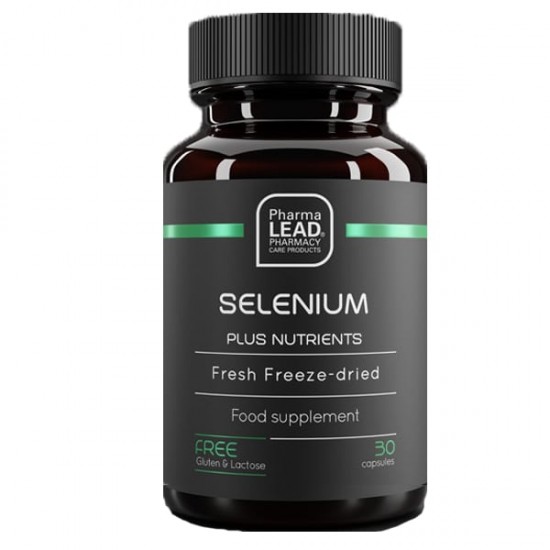 Pharmalead Black Range Selenium με Βιταμίνη B6 Συμπλήρωμα για την Προστασία από το Οξειδωτικό Στρες  30 κάψουλες