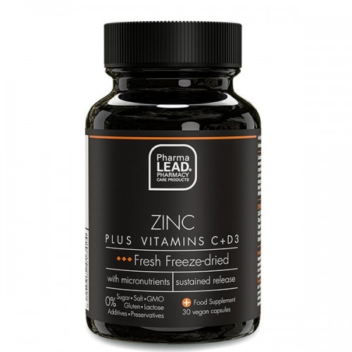Pharmalead Black Range Zinc Plus Vitamin C & D3 200mg 200iu 30 κάψουλες Pharmalead Black Range Zinc Plus Vitamin C & D3 200mg 200iu 30 κάψουλες