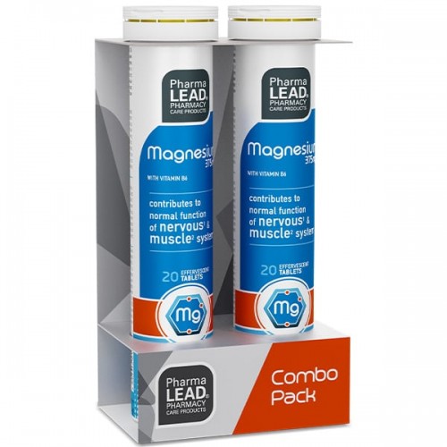 Pharmalead Promo 1+1 Magnesium 375mg Συμπλήρωμα Διατροφής Με Μαγνήσιο & βιταμίνη Β6 & Κάλιο 2x20eff.tabs Pharmalead Promo 1+1 Magnesium 375mg Συμπλήρωμα Διατροφής Με Μαγνήσιο & βιταμίνη Β6 & Κάλιο 2x20eff.tabs