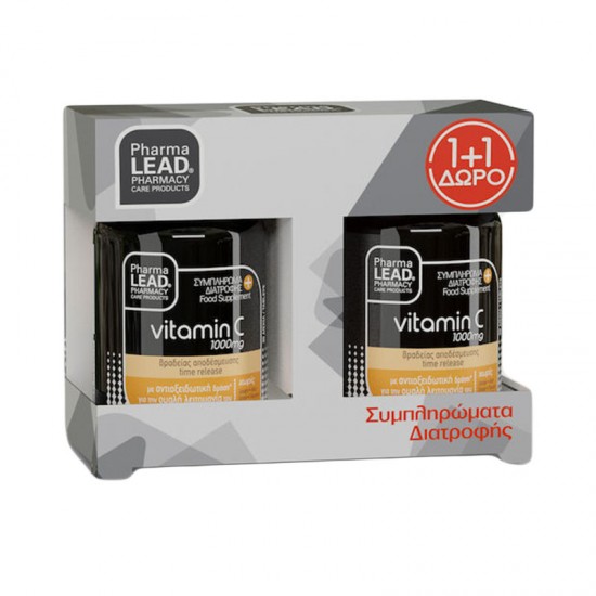 Pharmalead Promo Vitamin C 1000mg, (1+1 Δώρο) 2x30caps Pharmalead Promo Vitamin C 1000mg, (1+1 Δώρο) 2x30caps