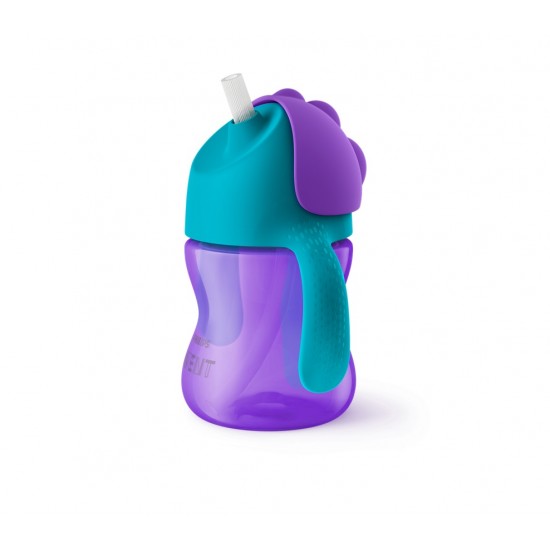 Avent Κύπελλο Με Καλαμάκι 9m+(Μπλέ-Μώβ ) 200ml SCF796/02 Avent Κύπελλο Με Καλαμάκι 9m+(Μπλέ-Μώβ ) 200ml SCF796/02