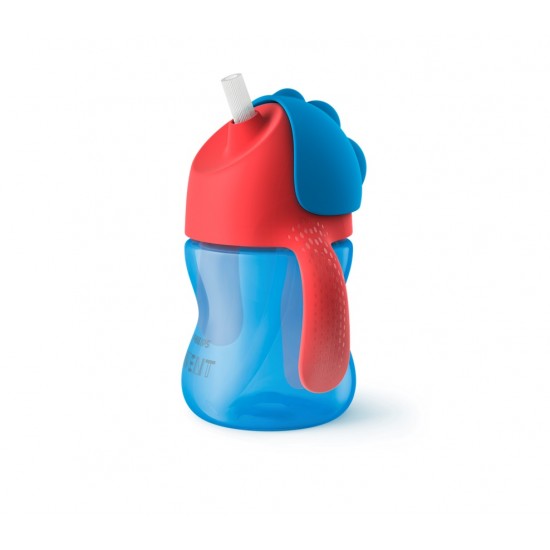Avent Κύπελλο Με Καλαμάκι 9m+ Μπλέ 200ml SCF796/01 Avent Κύπελλο Με Καλαμάκι 9m+ Μπλέ 200ml SCF796/01