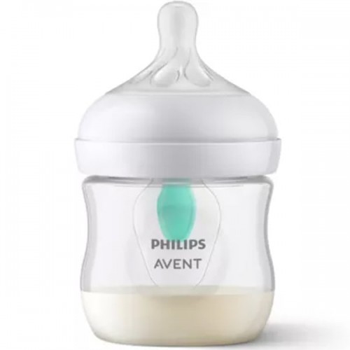 Philips Avent Natural Response Air-Free Vent 0-3m Πλαστικό Μπιμπερό Με Airfree Αεραγωγό Σιλικονούχα Θηλή 125ml