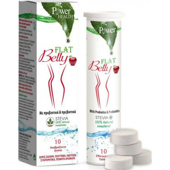 Power Health Flat Belly Με Προβιοτικά & Πρεβιοτικά Stevia 10 Αναβράζοντα Δισκία Power Health Flat Belly Με Προβιοτικά & Πρεβιοτικά Stevia 10 Αναβράζοντα Δισκία