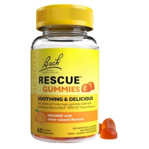 Power Health Bach Rescue Gummies Orange Ζελεδάκια με Γεύση Πορτοκάλι 60τεμ