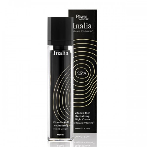  Inalia Vitamin-Rich Revitalizing Night Cream, Αντιρυτιδική Κρέμα Νύχτας για Σύσφιξη & Αναζωογόνηση 50ml